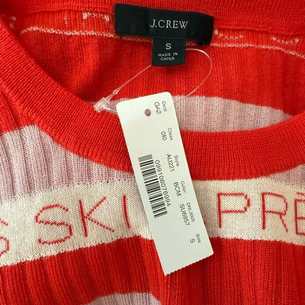 J. Crew Après-ski ribbed Margot sweater J20